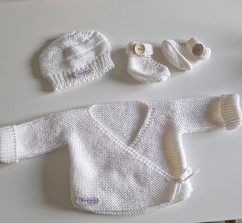 Ensemble laine 1 mois