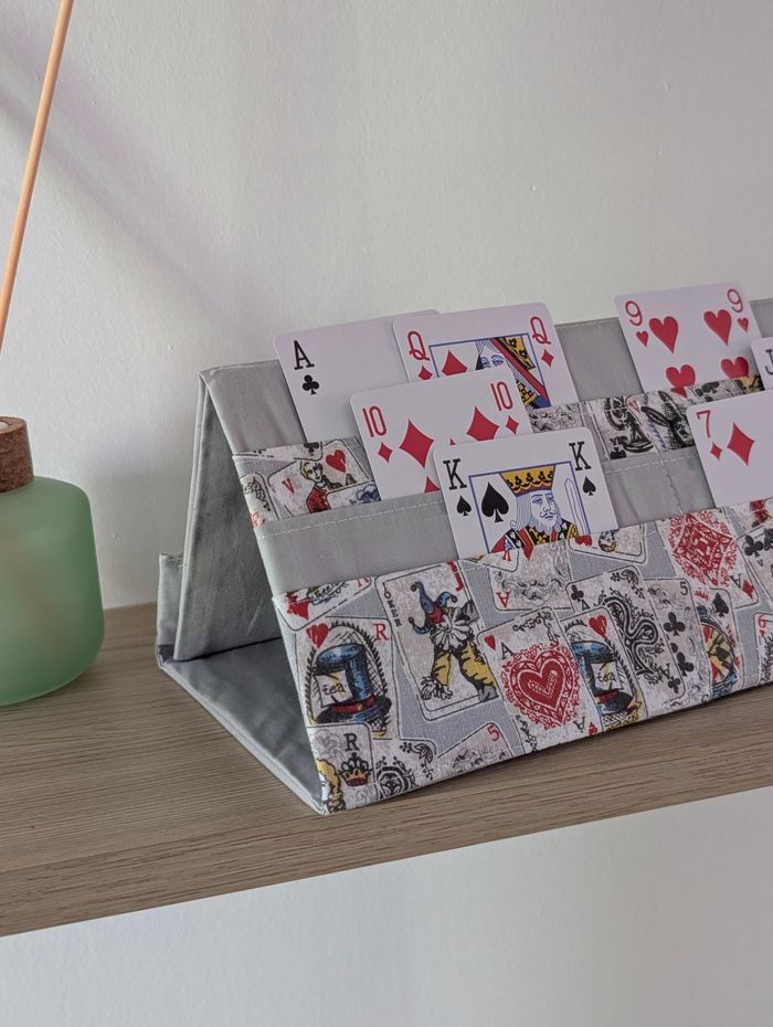 Porte-cartes enfant ou adulte modèle cartes de jeux - photo numéro 2