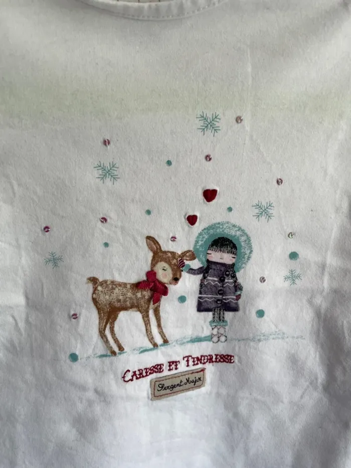 T-shirt 3 ans sergent major - photo numéro 2