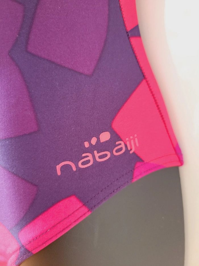 Neuf maillot de bain 1 pièce fleurs motifs Nabaji bikini piscine sport femme taille XS 34 coquette - photo numéro 7