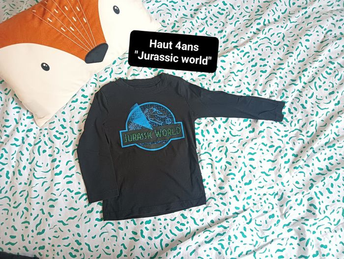 Haut garçon 4ans Jurassic