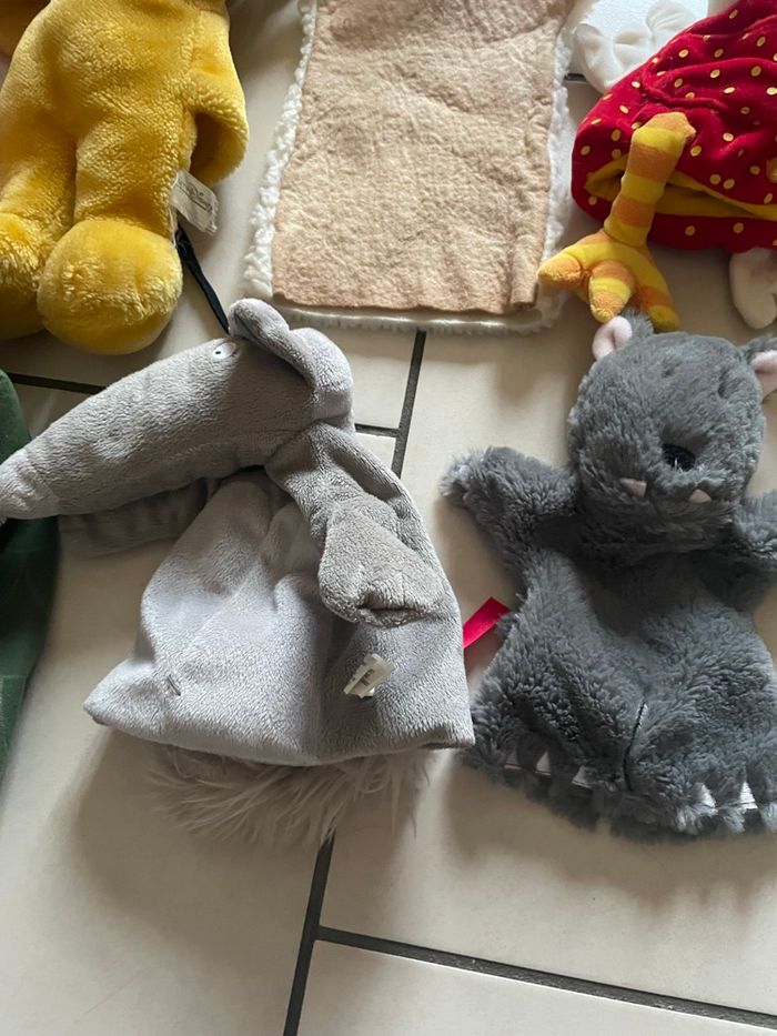 Lot peluche marionnette - photo numéro 2