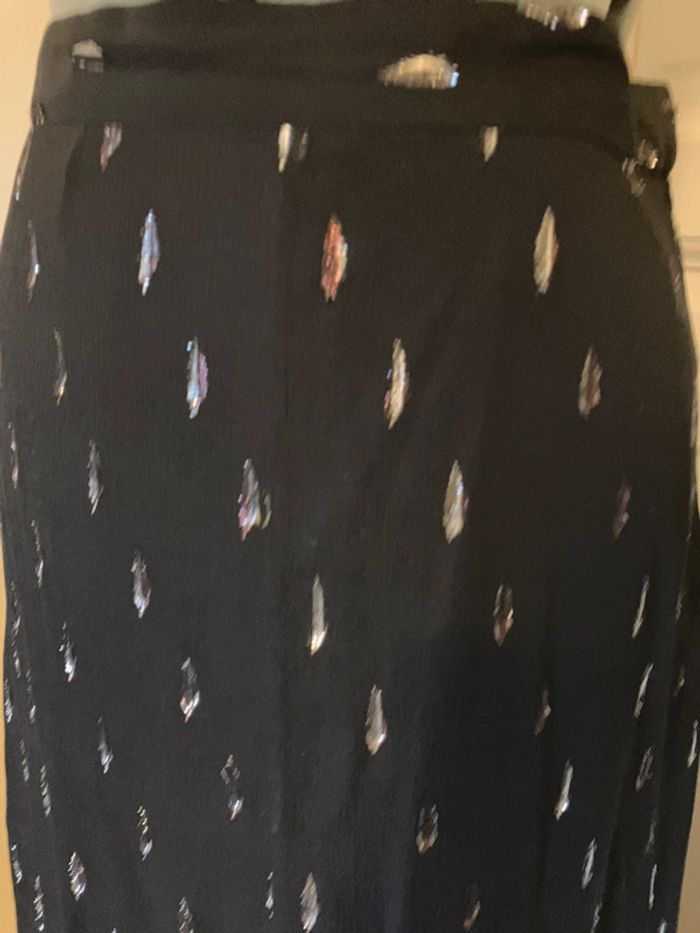 Jupe taille haute soie - photo numéro 3