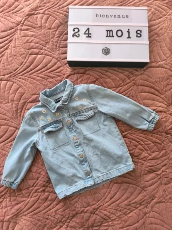 Veste en jean Kiabi 24 mois 86 cm