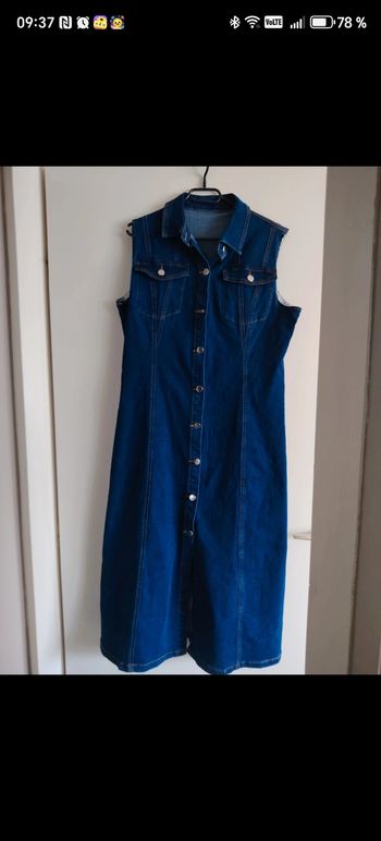 Robe en jean pour femme