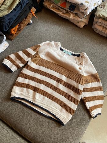 Pull laine 6 mois 