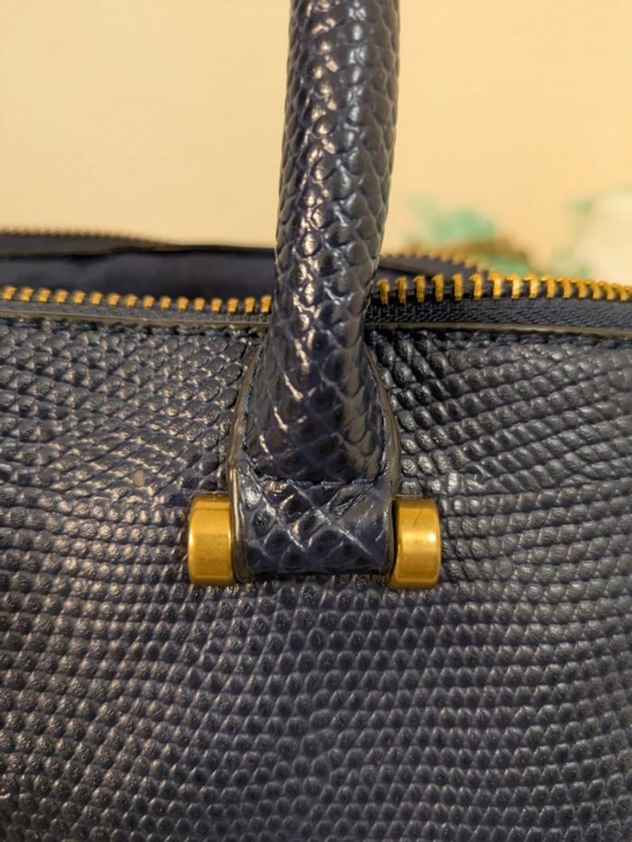 Sac 3 poches cuir et daim Parfois - photo numéro 13