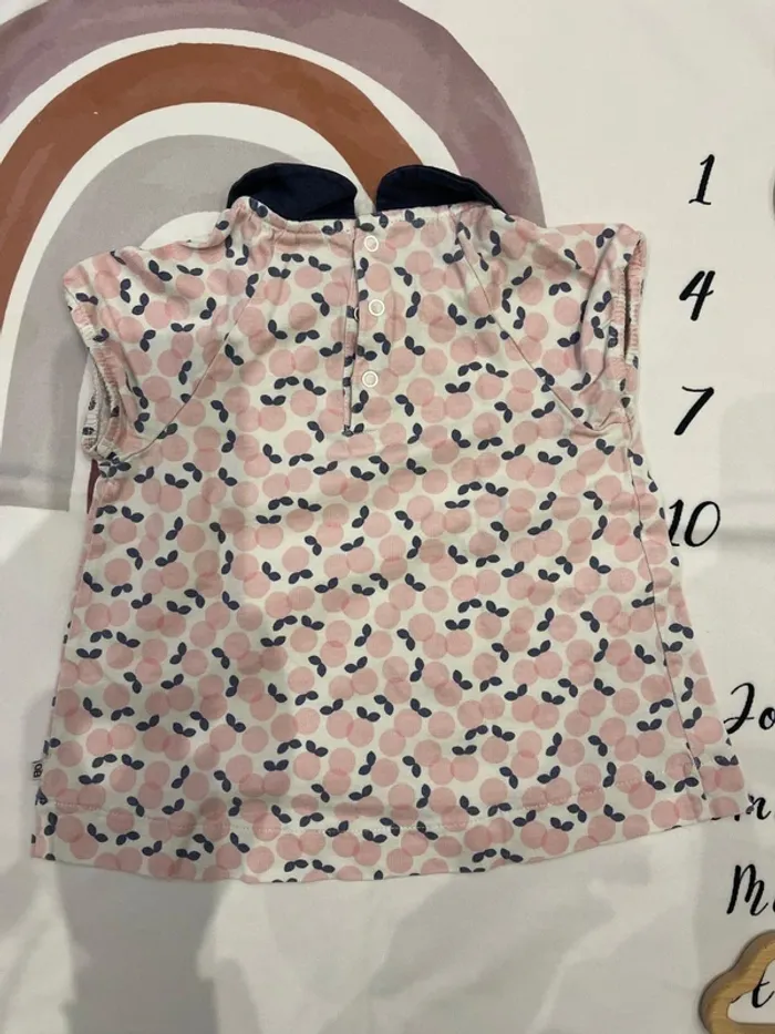 Lot de 4 t-shirts bébé fille - Obaïbi - 23 mois / 86 cm - photo numéro 6