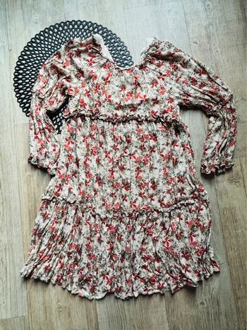 Robe fleurie bohème Zara