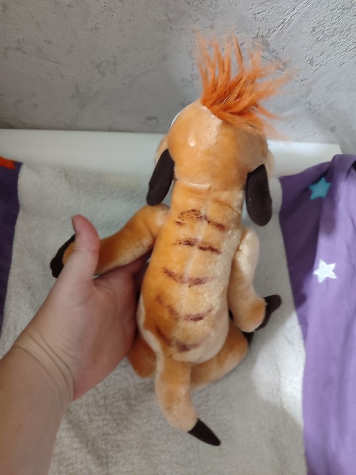 Peluche timon roi lion mattel - photo numéro 2