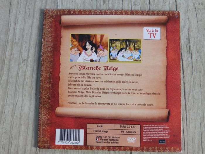 Blanche Neige DVD - photo numéro 2