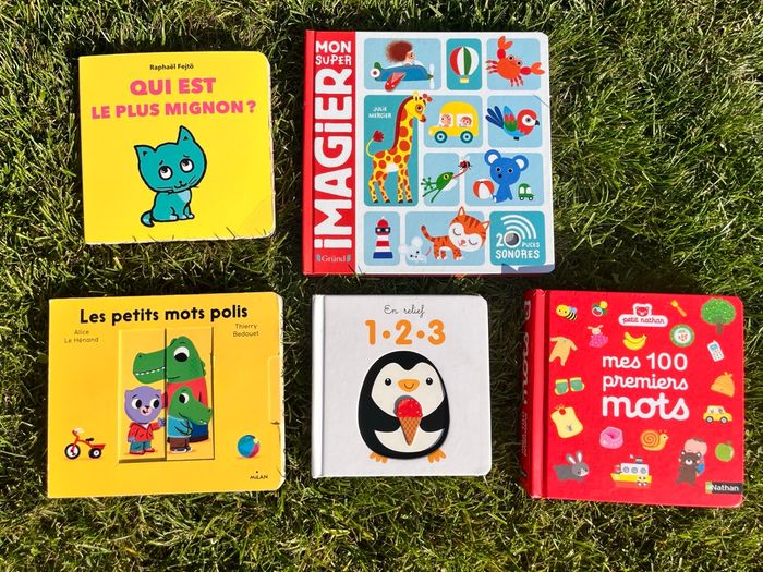 Lot 5 livres éducatifs