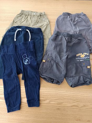 Lot de 5 bas taille 12 mois