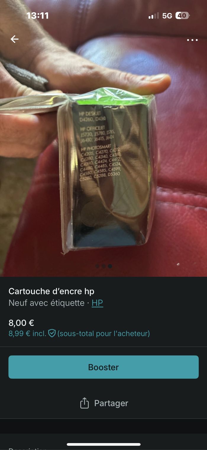 Cartouche d’encre - photo numéro 2