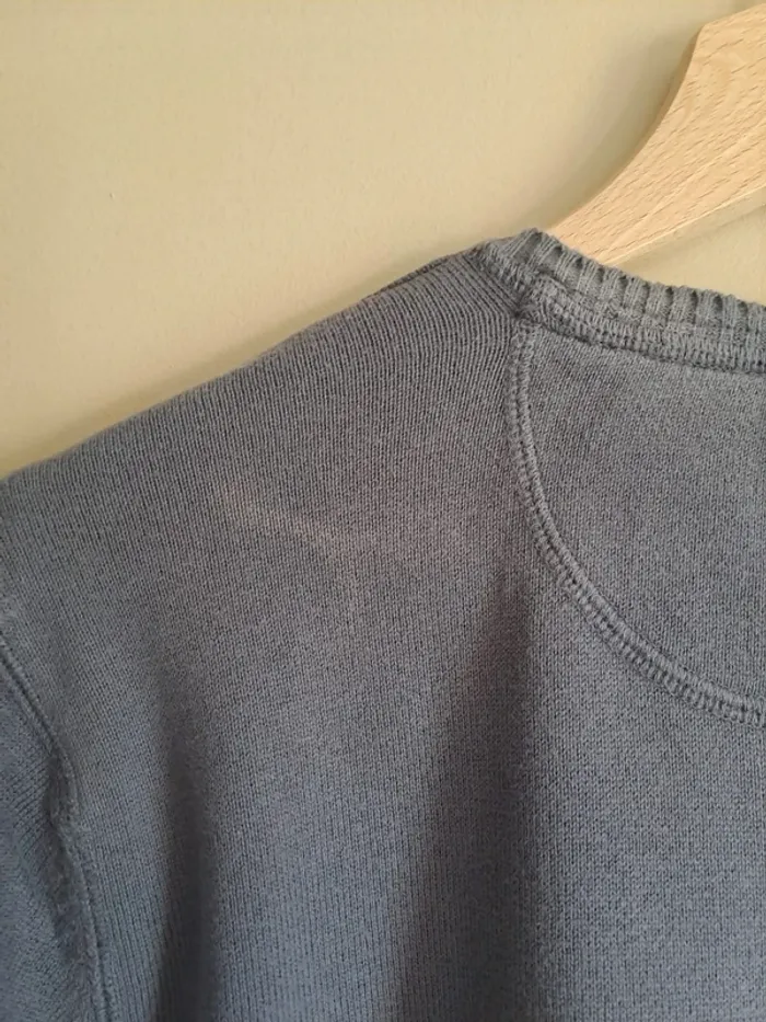 CADEAU pr tte cde à la dde pls défauts Pull homme kaki grisé Rica Lewis L - photo numéro 6