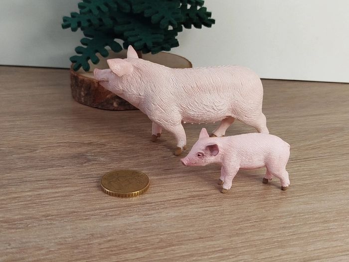 Schleich Cochon porcelet Figurine Animal de la ferme - photo numéro 3
