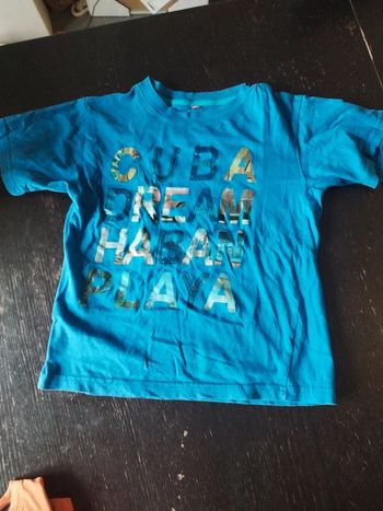 Tee shirt manches courtes