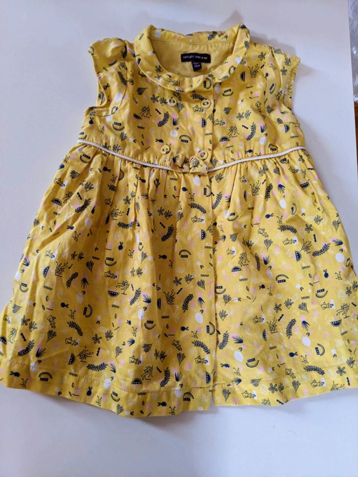 Ensemble 2 pièces Sergent major 12 mois 74 cm robe chic bloomer - photo numéro 4