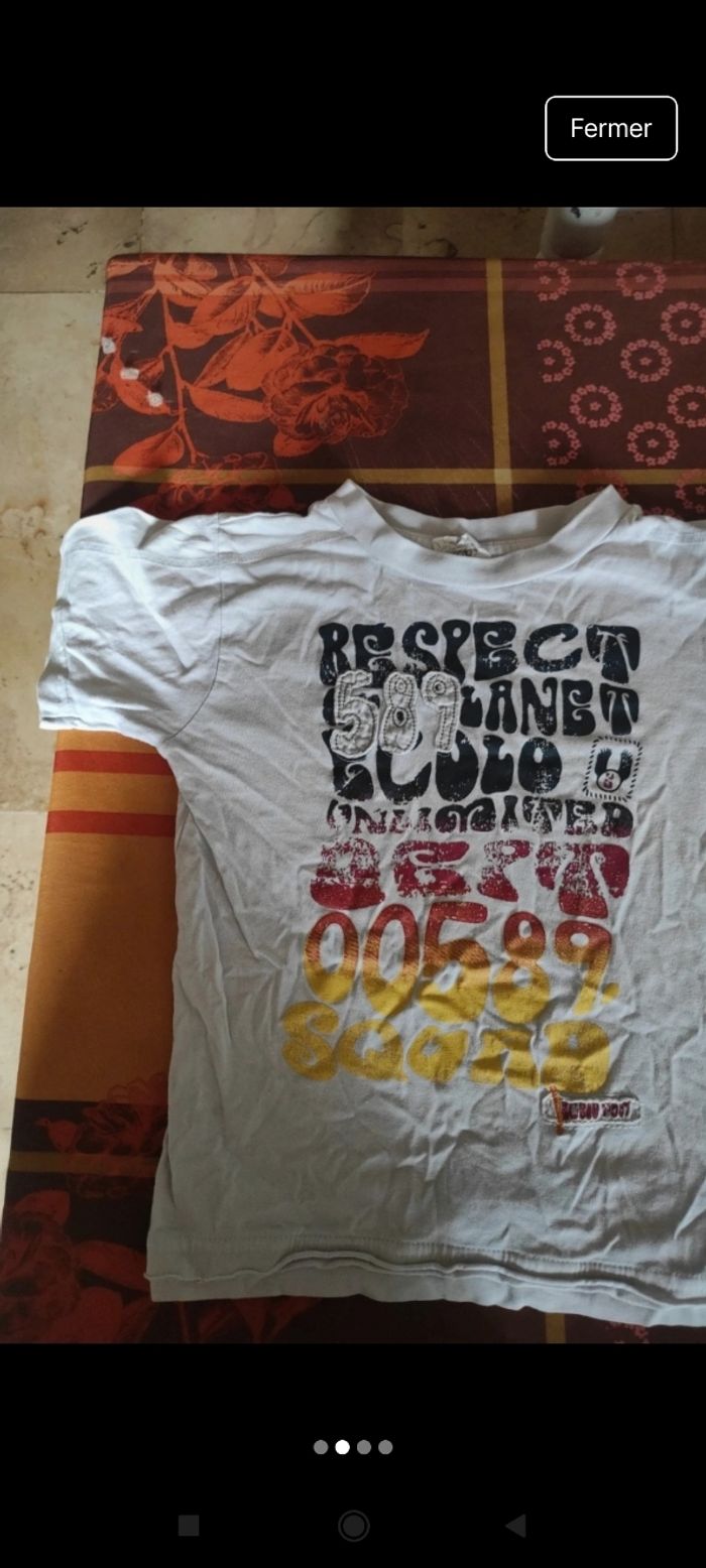 Tee-shirt garçon e75