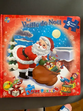 Livre puzzle « la veille de Noël »