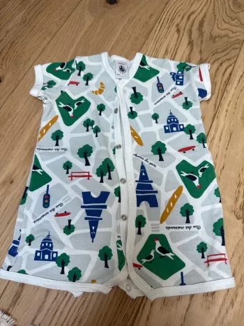 combishort petit bateau 3 mois