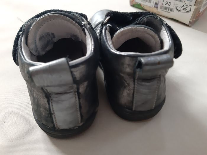 chaussures à scratchs tout cuir fille - Bellamy - pointure 23 - photo numéro 7