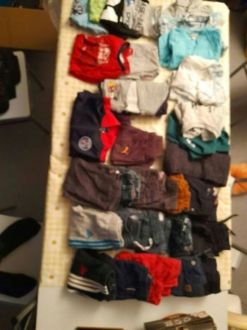 Lot garcon 6 a 12 moi