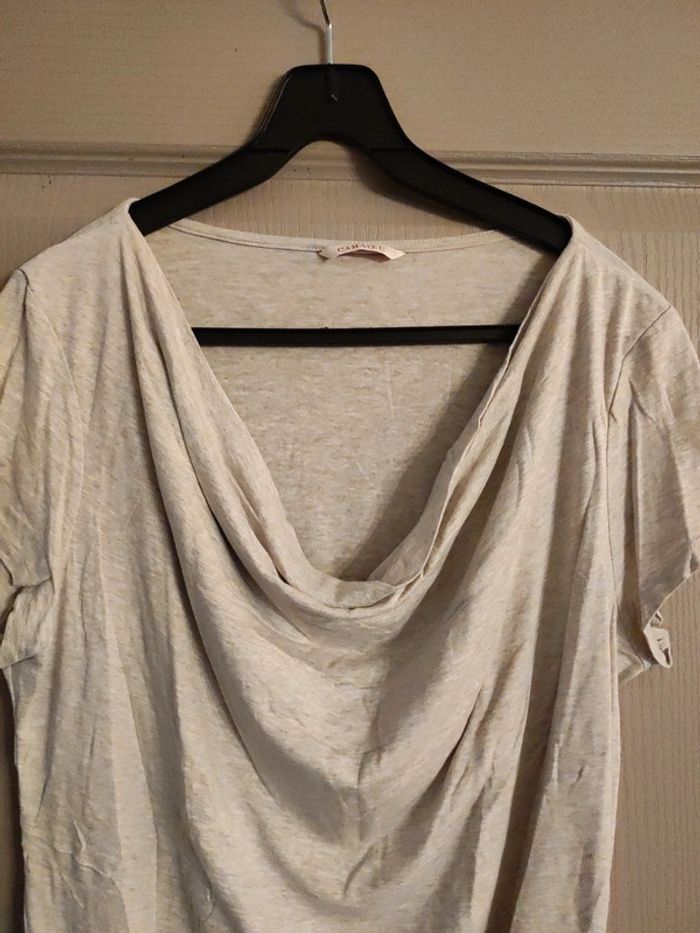 Tee shirt crème - photo numéro 2