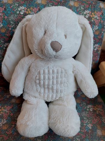 Peluche lapin blanc Tex baby