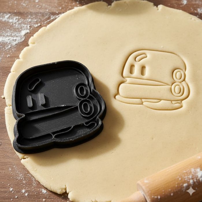 Emporte-pièce Personnage Rigolo 8cm - Découpoir Biscuit Fait Maison