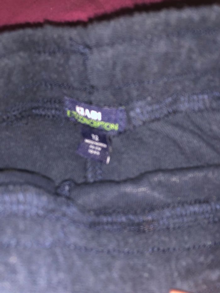 Short bleu marine fille 12 mois TB état - photo numéro 2