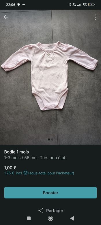 Bodie 1 mois 