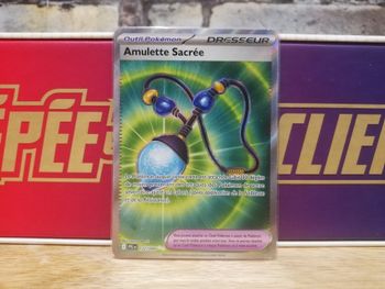 Carte Pokemon Amulette Sacrée 122/094