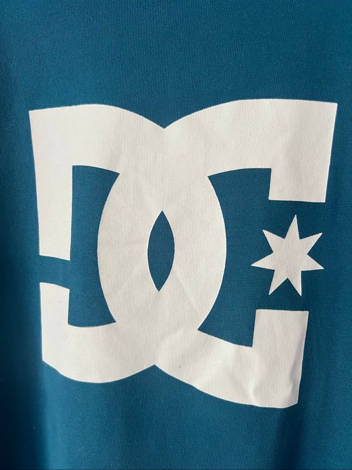 Tee-shirt bleu taille L DC Shoes - photo numéro 2