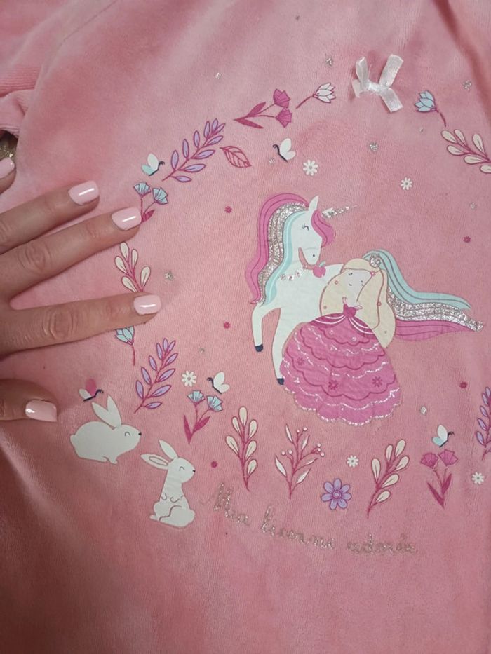 Chemise de nuit sergent major fille - photo numéro 3