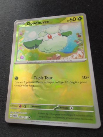 Carte Pokémon EV8.5 reverse pokeball 007/131 Doudou et NM
