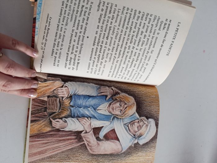 Lot de 3 livres vintage Club 10/15 David Copperfield la petite Dorrit et la Petite Fadette - photo numéro 4