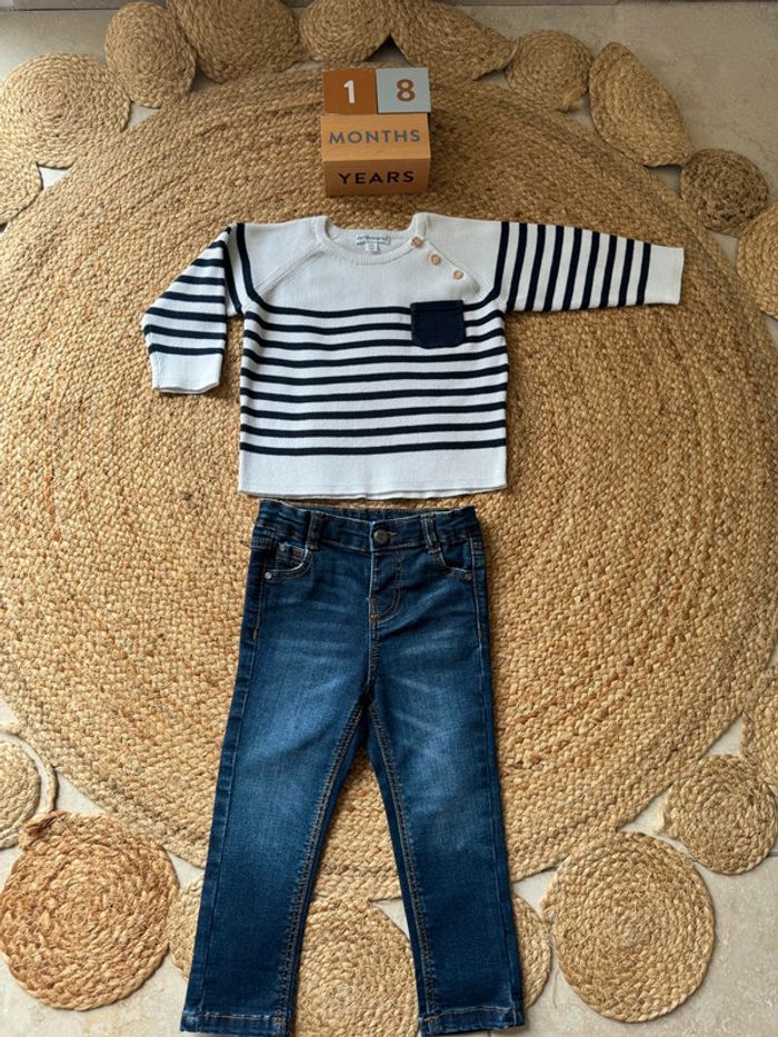 Ensemble garçon 18 mois