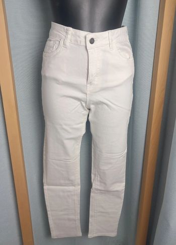 Md'M jean été blanc T.46 taille haute neuf