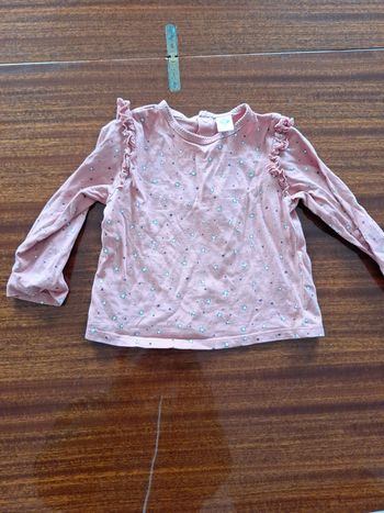 T-shirt manches longues Tex 18mois 👻