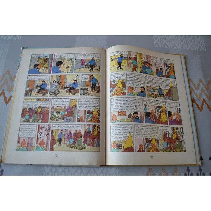 Tintin au Tibet EO belge B29 1960 - photo numéro 8