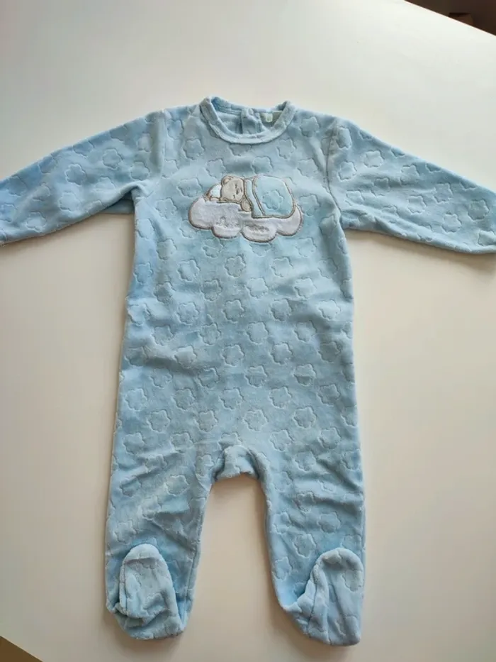 Pyjama velours 12 mois