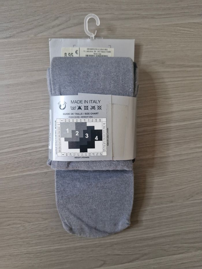 Collants neufs gris camaïeu - photo numéro 2