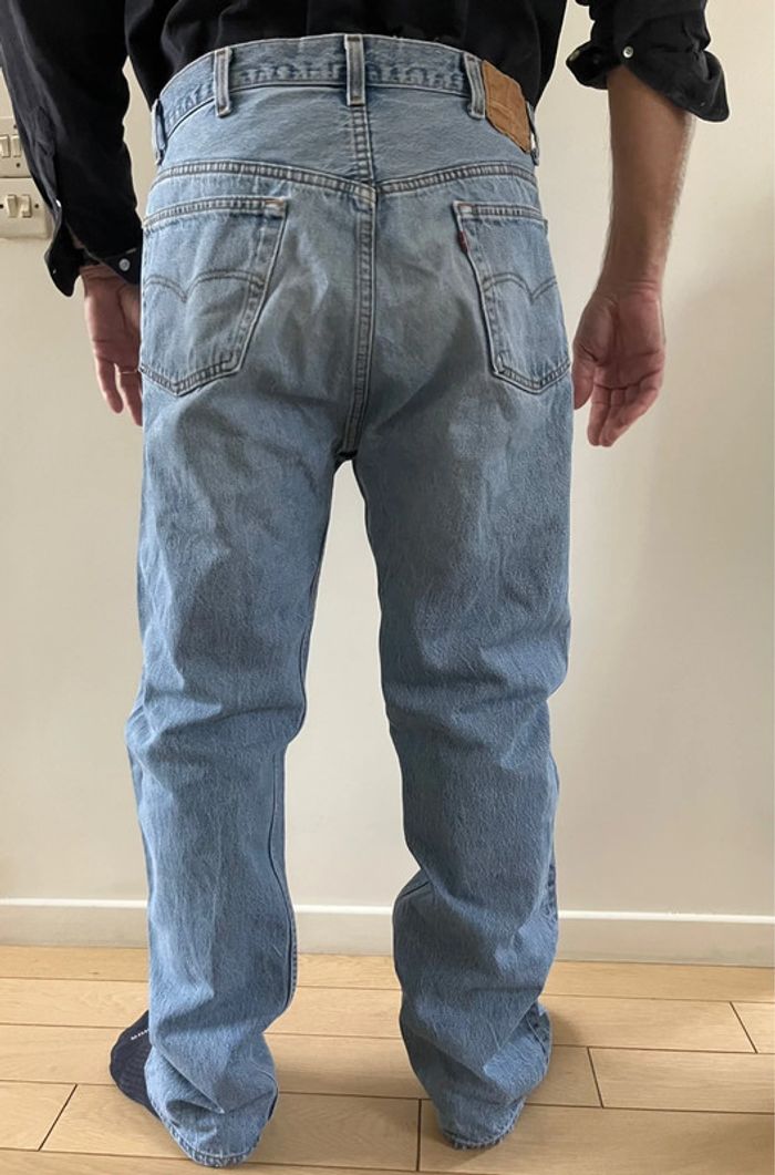 Pantalon/ jean coupe droite Levis authentique vintage made in usa - photo numéro 7