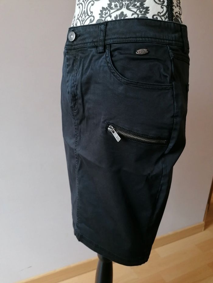 Jupe crayon enduite #kaporal - photo numéro 2