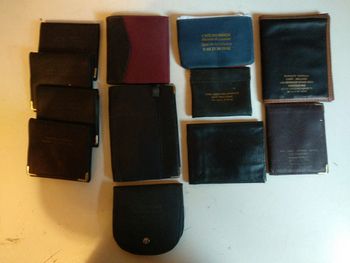 12 porte-monnaies publicitaires