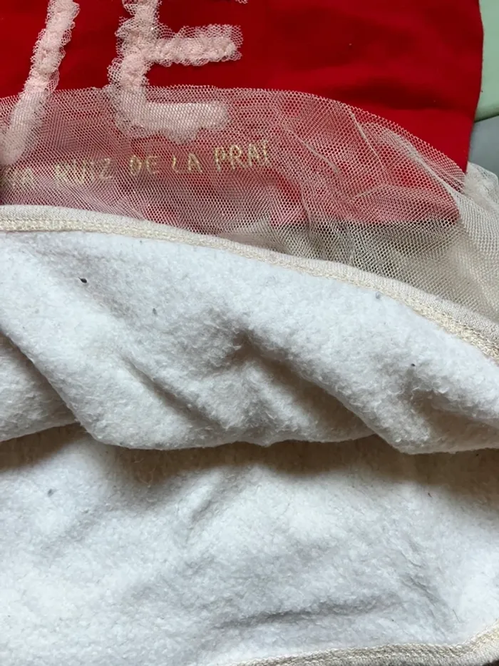 Jolie robe hiver Noël avec jupe tulle Agatha Ruiz de la Prada 24 mois - photo numéro 4