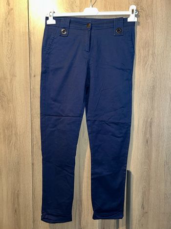 Pantalon bleu taille M 38