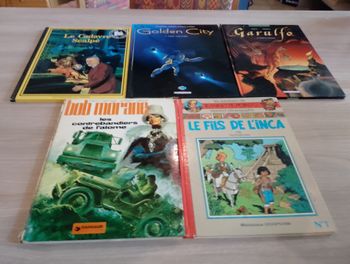   Lot de 5 BD, divers,(5, 99 les 5)(5)