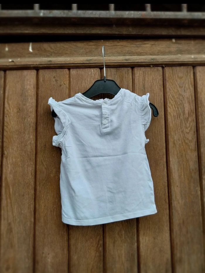 Tee-shirt bambi bébé fille 18 mois - photo numéro 2